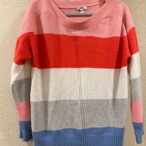 Colorful Striped Sweater